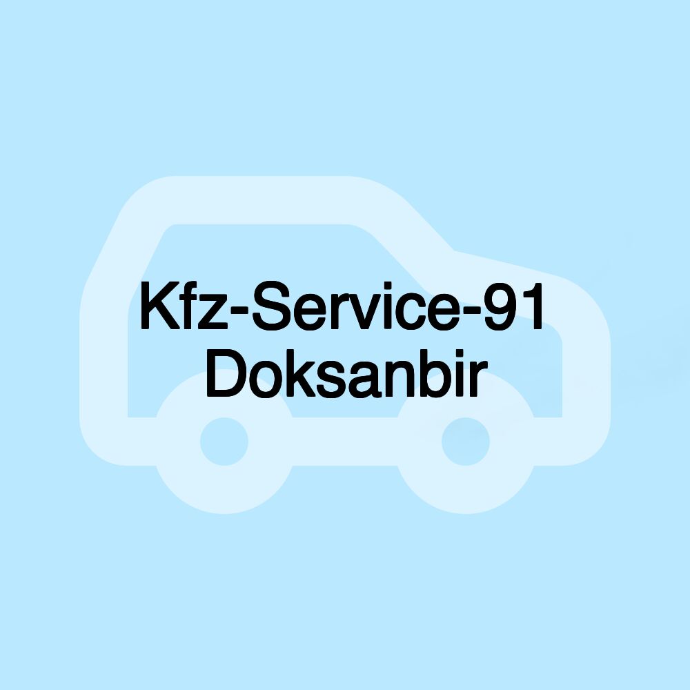 Kfz-Service-91 Doksanbir