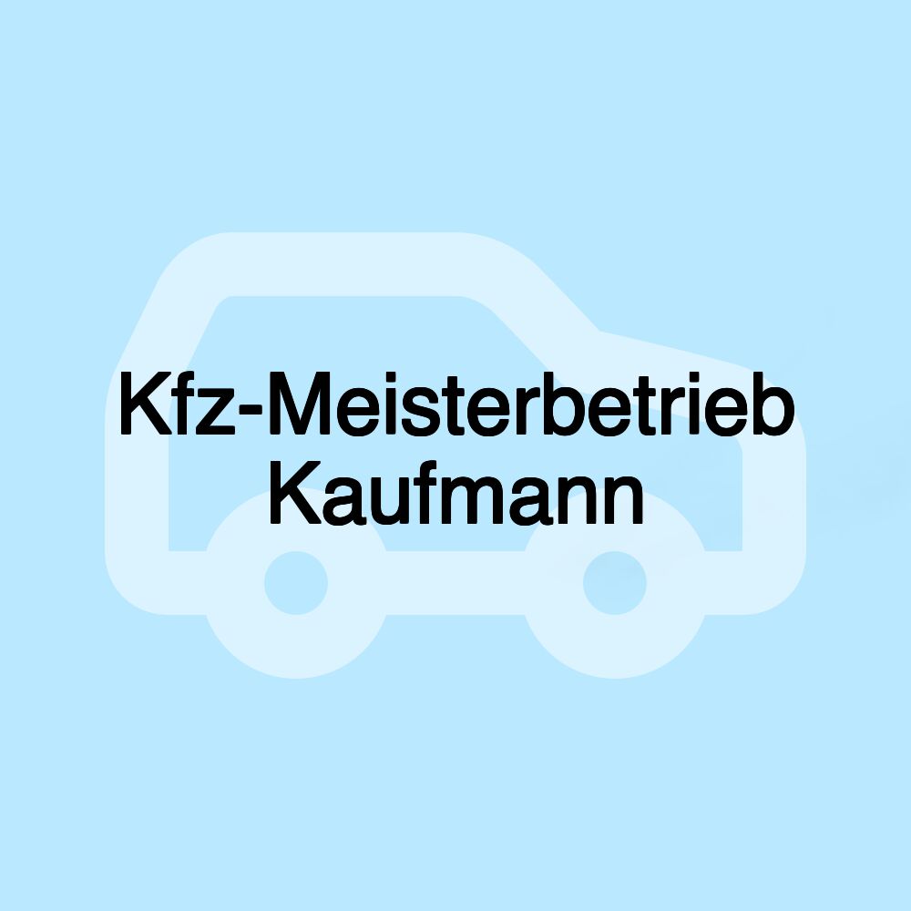 Kfz-Meisterbetrieb Kaufmann