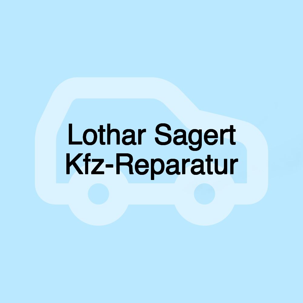 Lothar Sagert Kfz-Reparatur