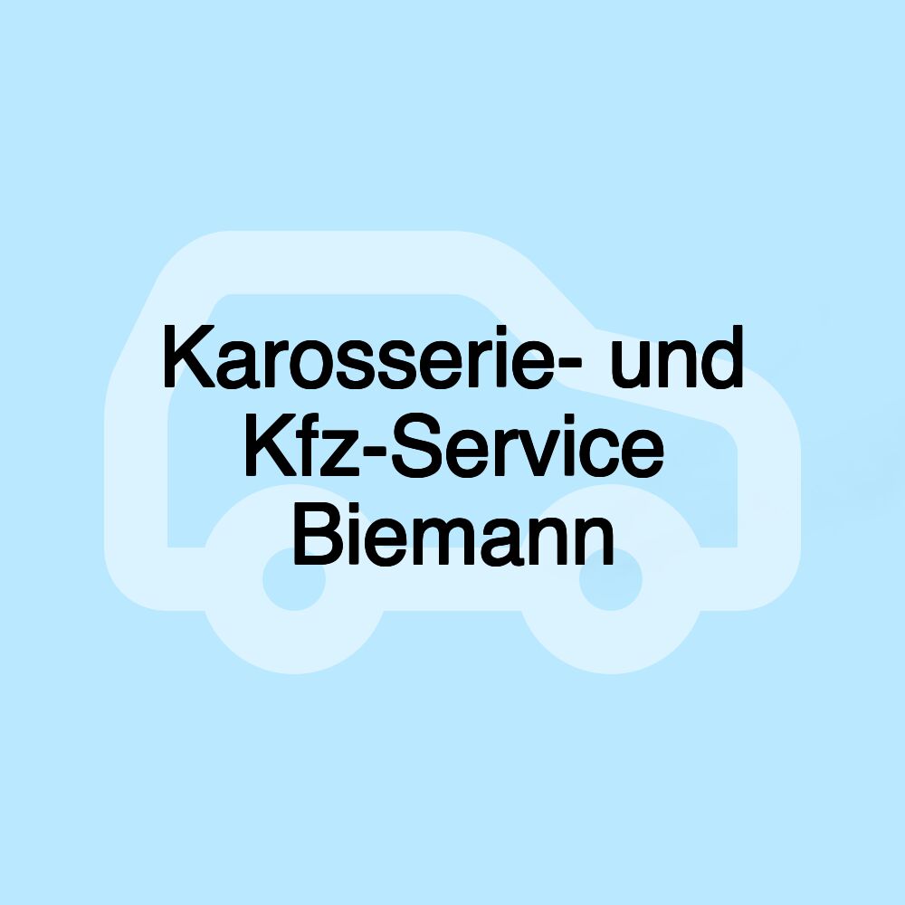 Karosserie- und Kfz-Service Biemann