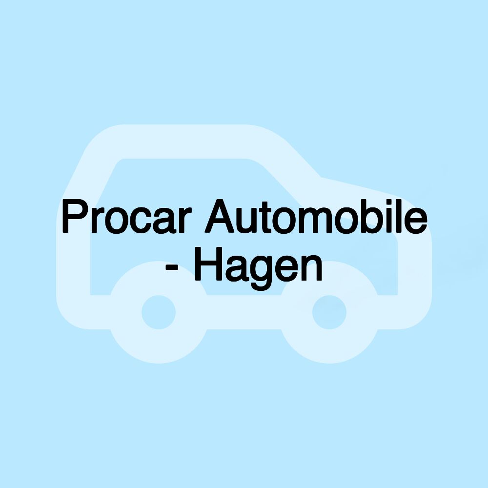 Procar Automobile - Hagen Procar Automobile - Hagen
