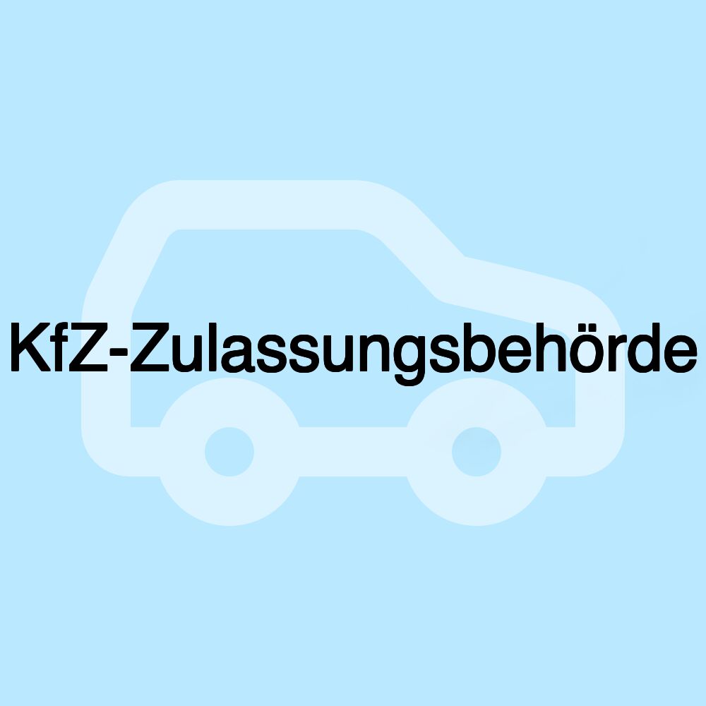 KfZ-Zulassungsbehörde KfZ-Zulassungsbehörde