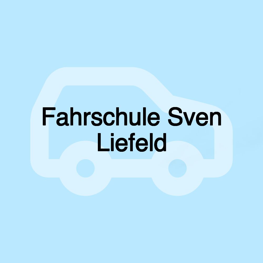 Fahrschule Sven Liefeld Fahrschule Sven Liefeld