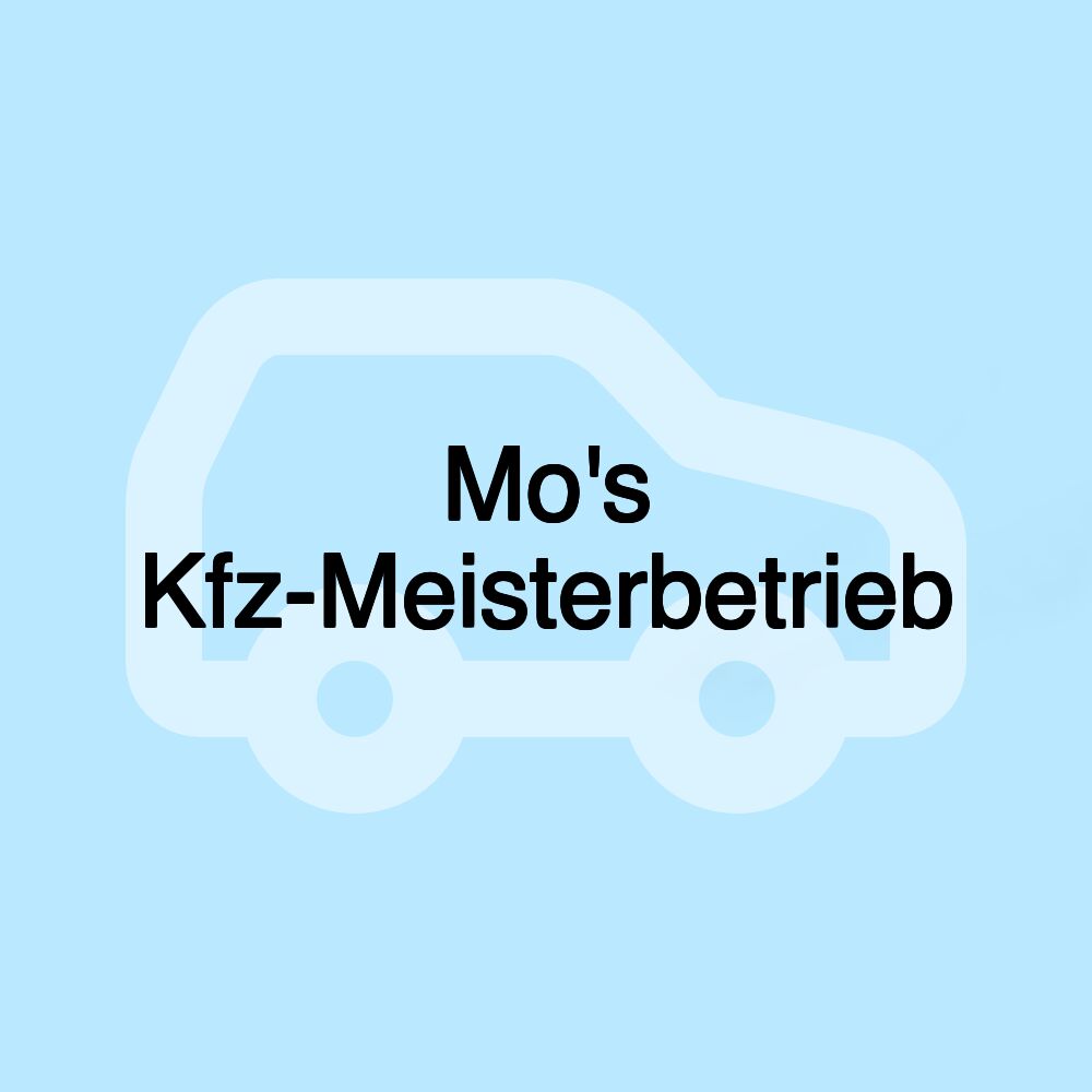 Mo's Kfz-Meisterbetrieb