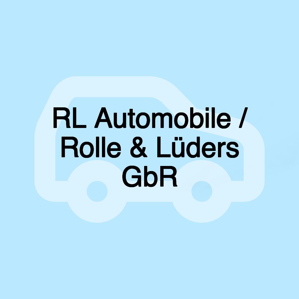 RL Automobile / Rolle & Lüders GbR RL Automobile / Rolle & Lüders GbR