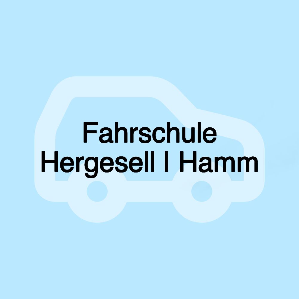 Fahrschule Hergesell | Hamm