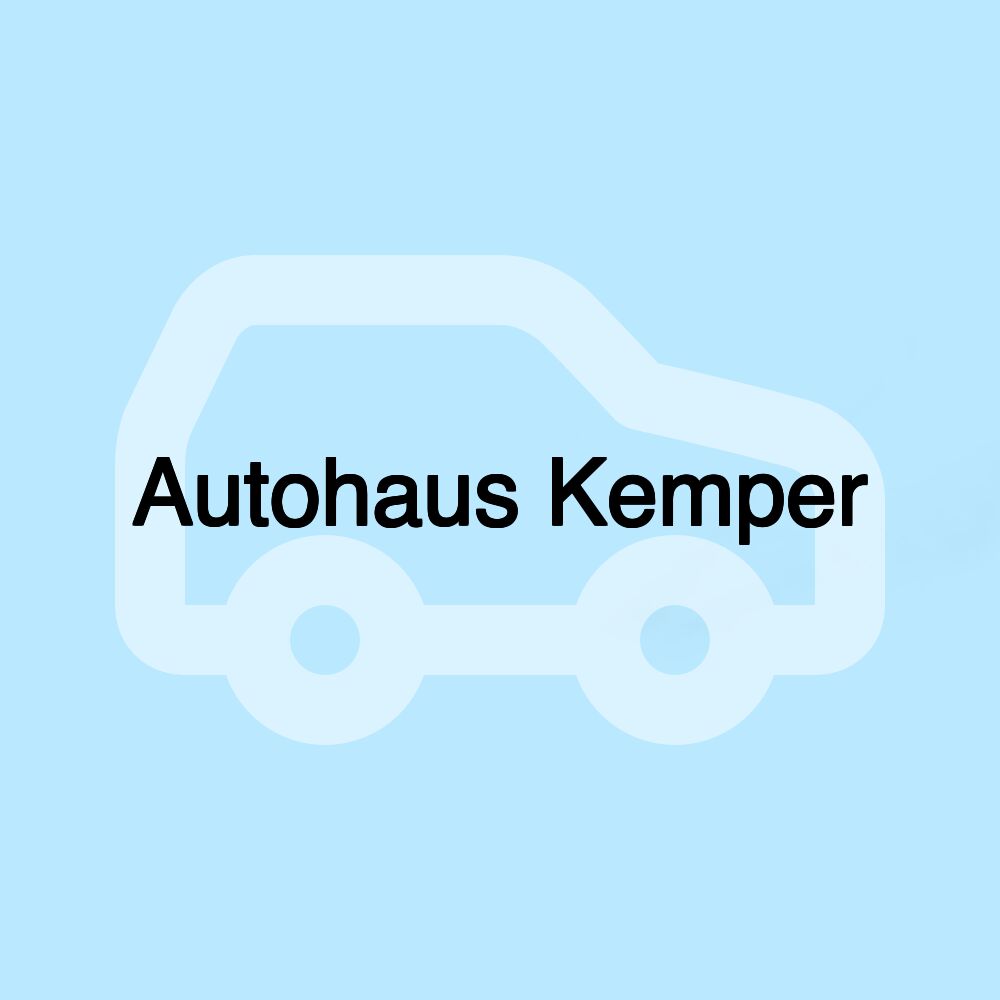 Autohaus Kemper Autohaus Kemper