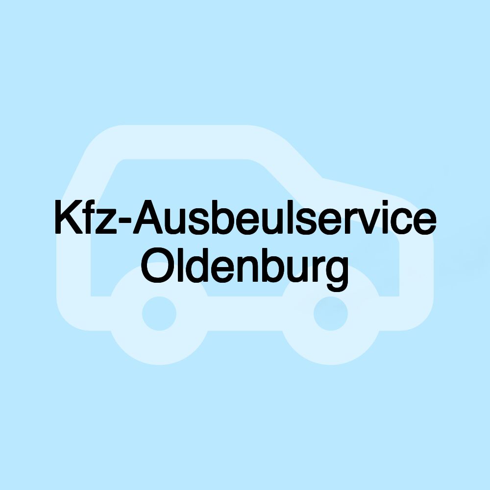 Kfz-Ausbeulservice Oldenburg Kfz-Ausbeulservice Oldenburg