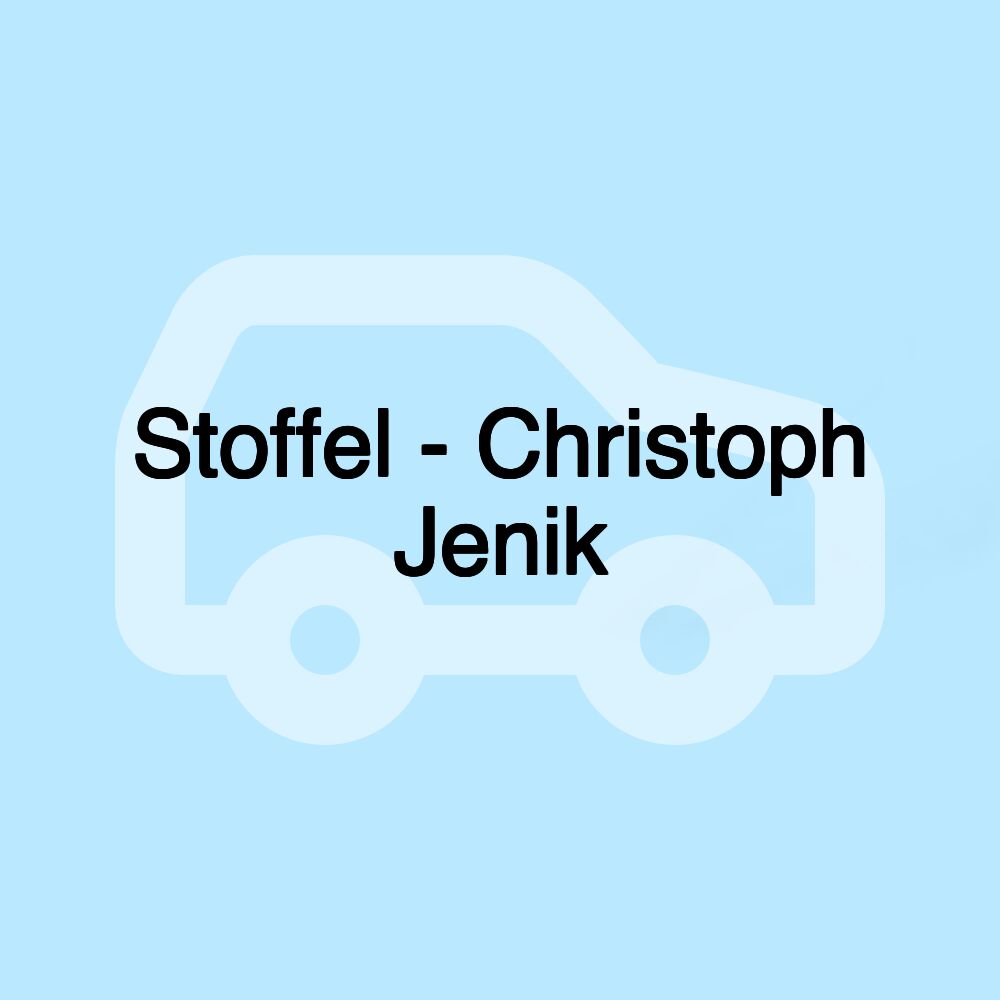 Stoffel - Christoph Jenik