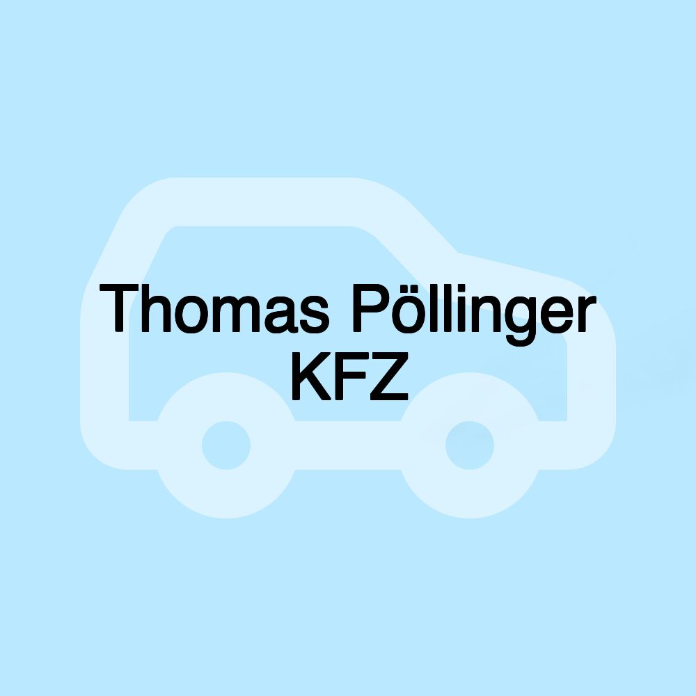 Thomas Pöllinger KFZ