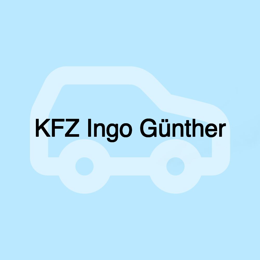 KFZ Ingo Günther KFZ Ingo Günther