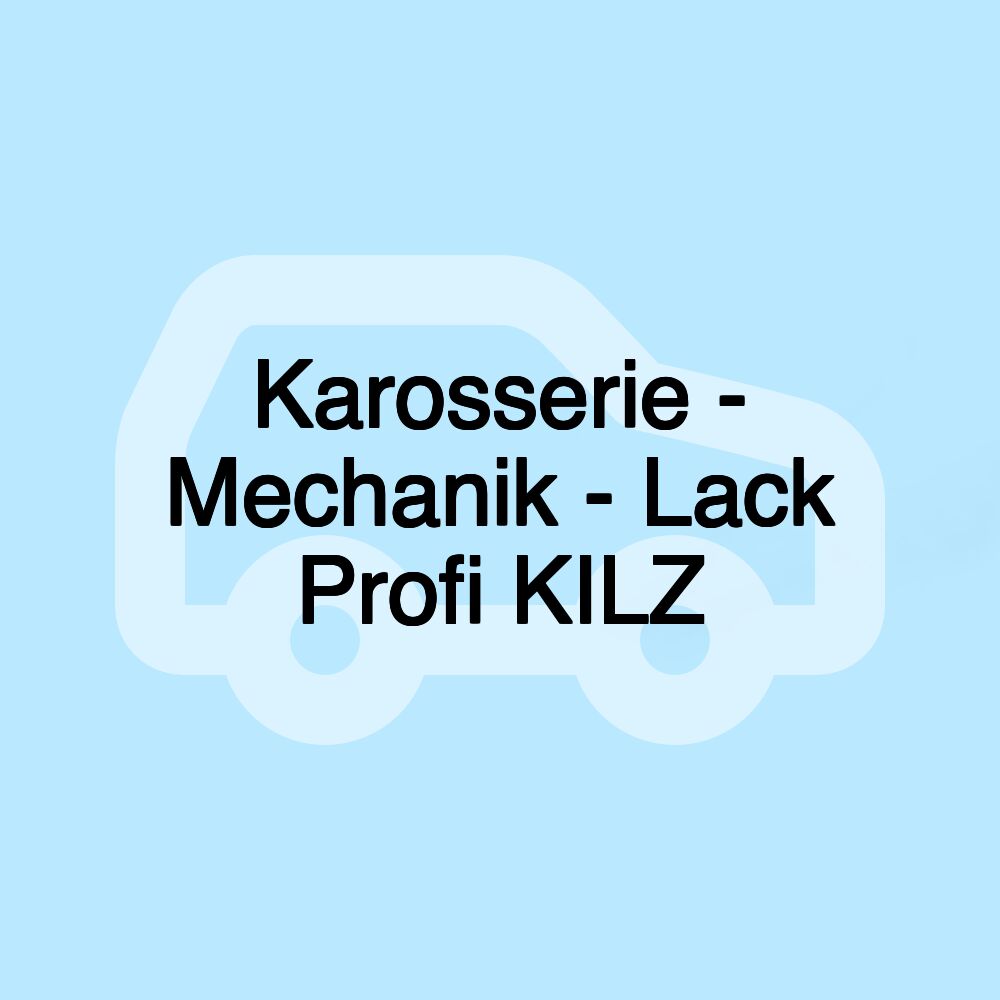 Karosserie - Mechanik - Lack Profi KILZ