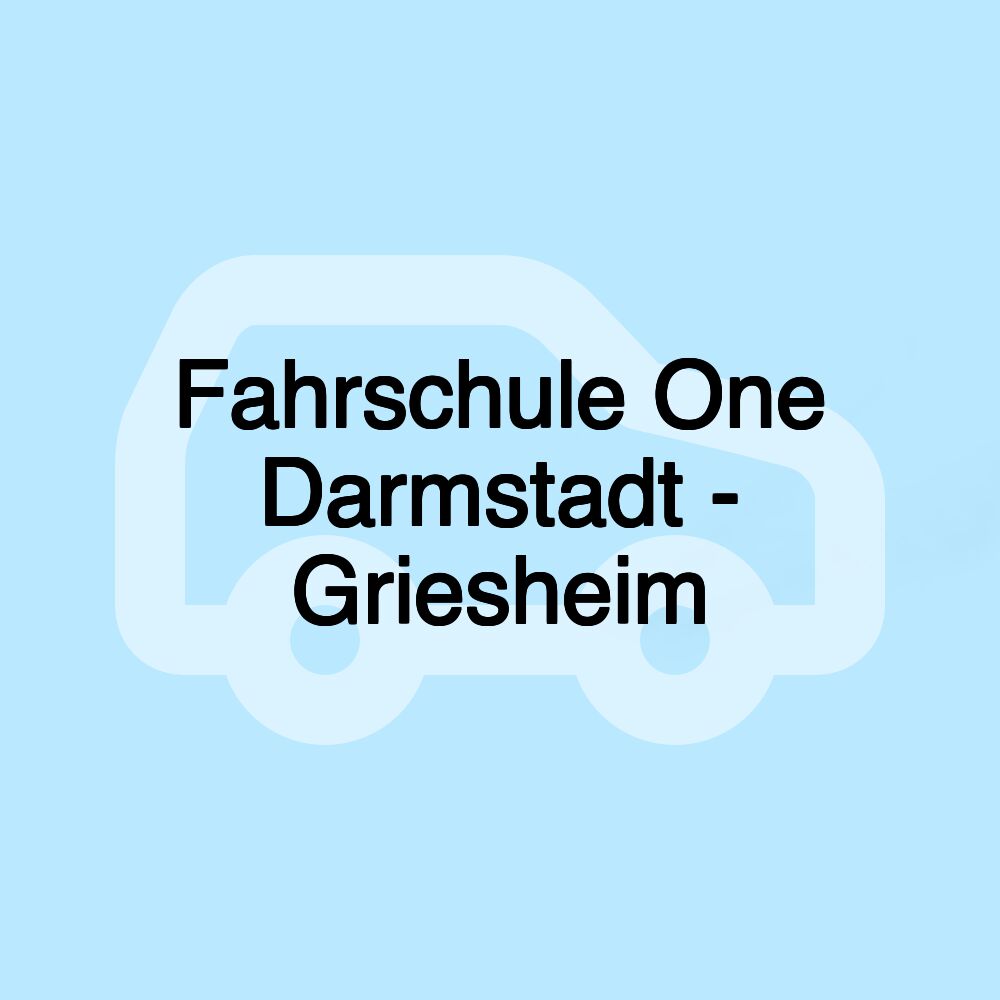 Fahrschule One Darmstadt - Griesheim
