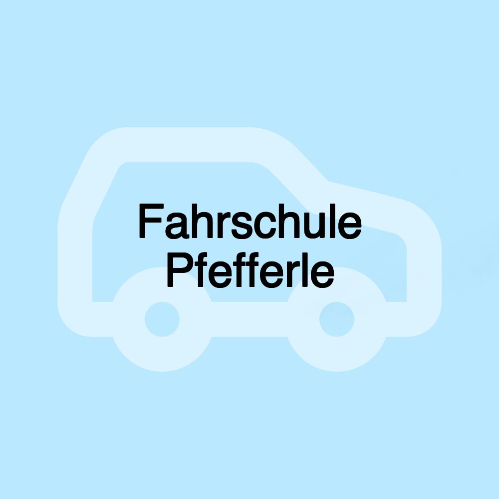 Fahrschule Pfefferle