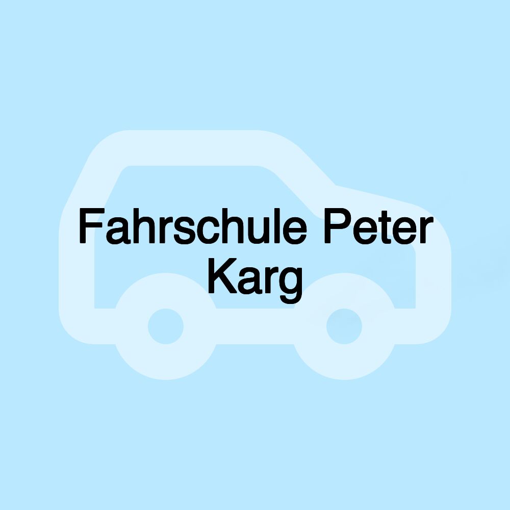 Fahrschule Peter Karg