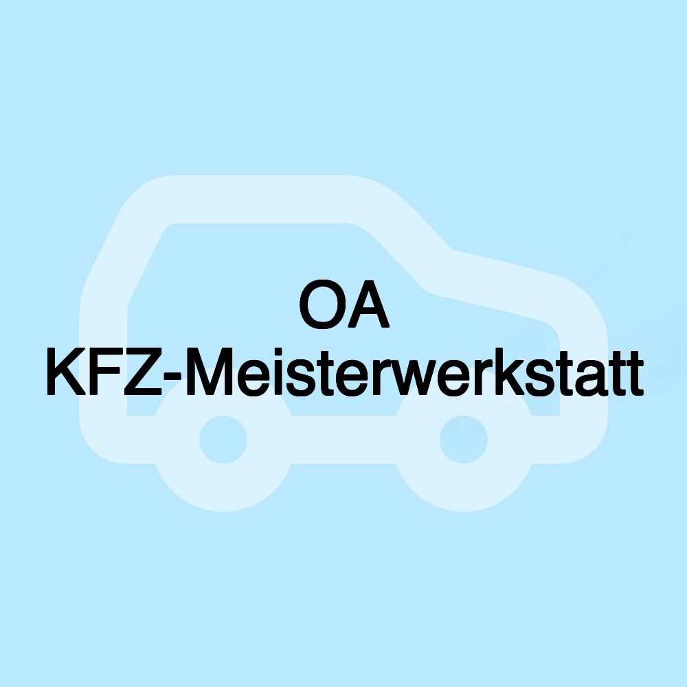 OA KFZ-Meisterwerkstatt
