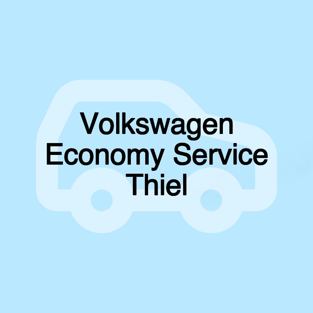 Volkswagen Economy Service Thiel