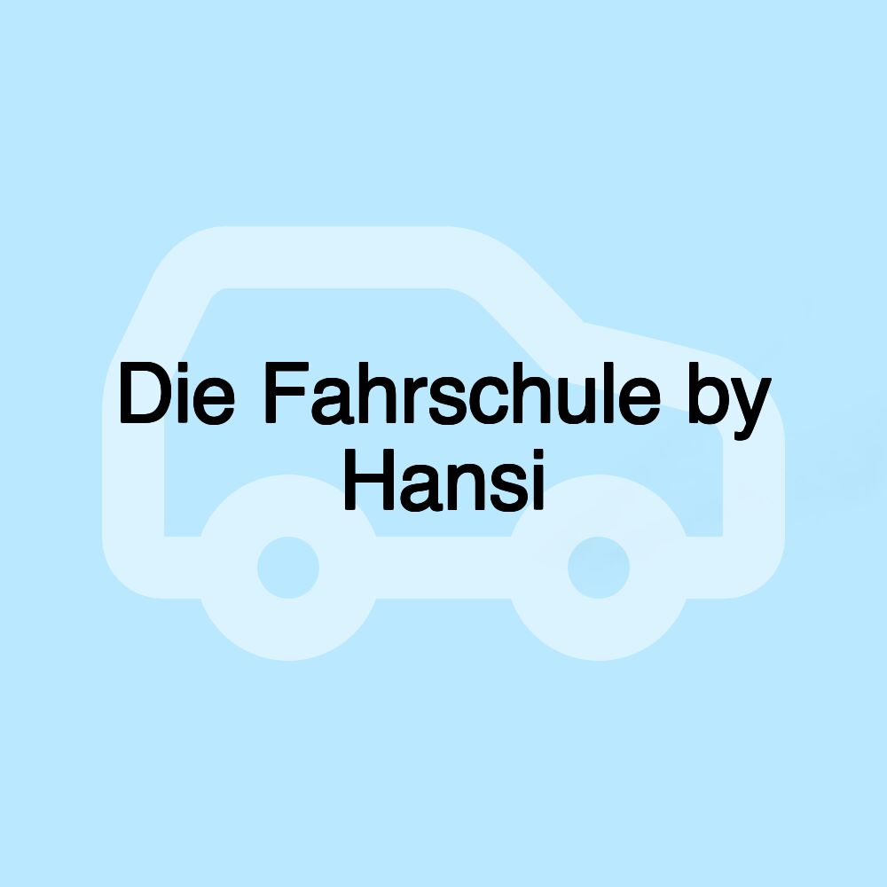 Die Fahrschule by Hansi