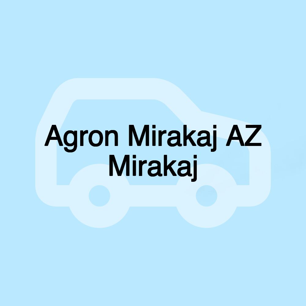 Agron Mirakaj AZ Mirakaj