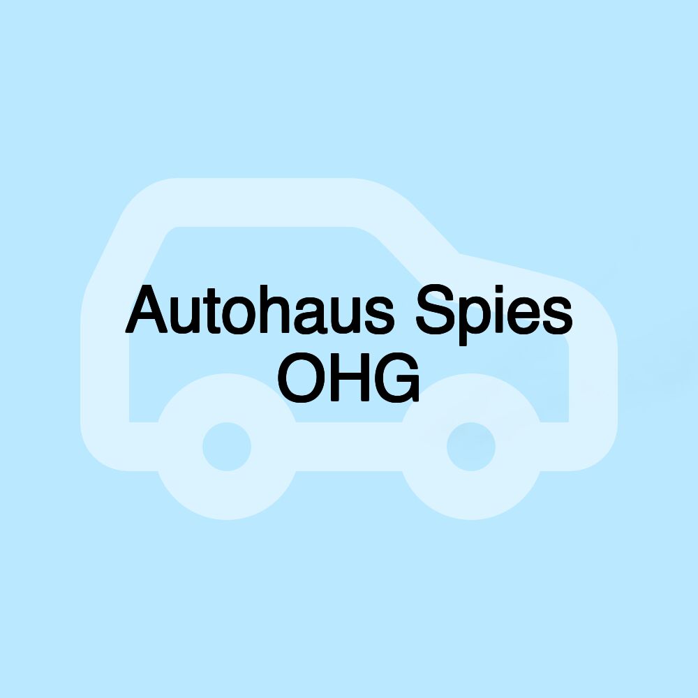 Autohaus Spies OHG