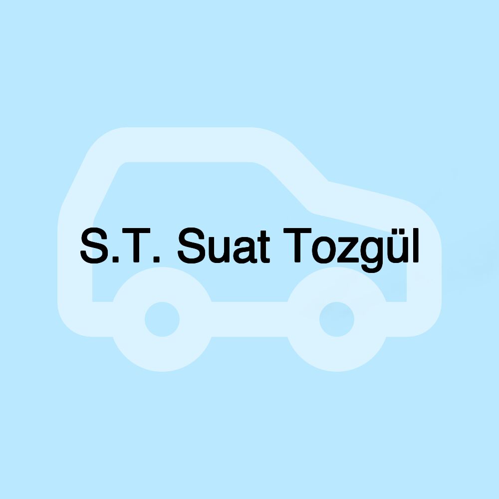 S.T. Suat Tozgül