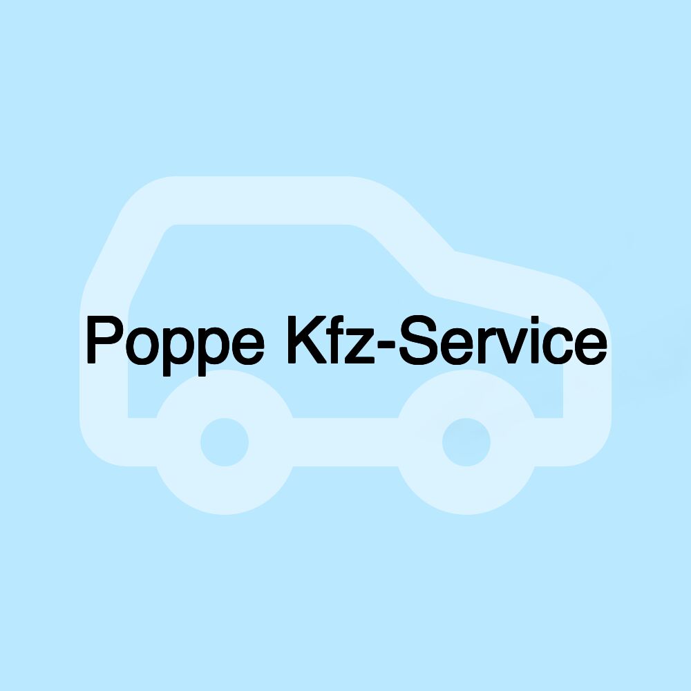 Poppe Kfz-Service