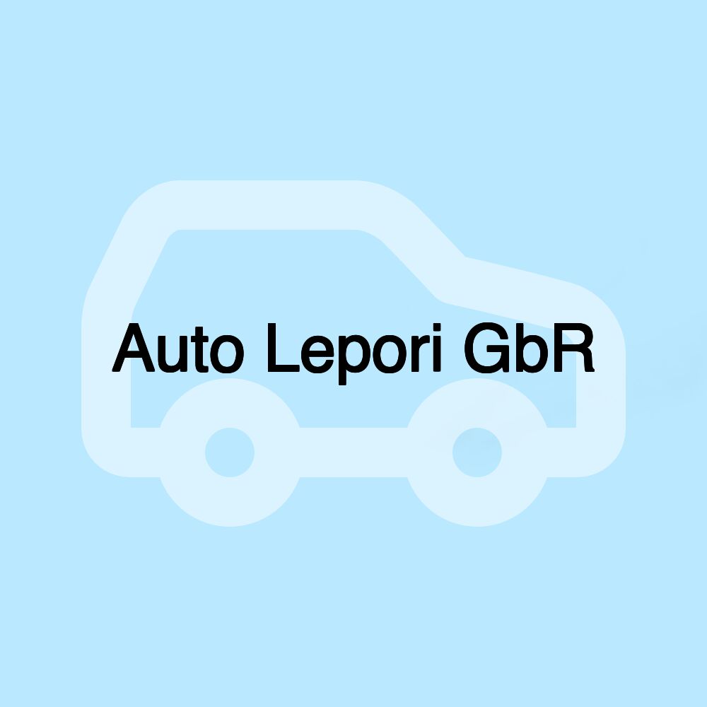 Auto Lepori GbR