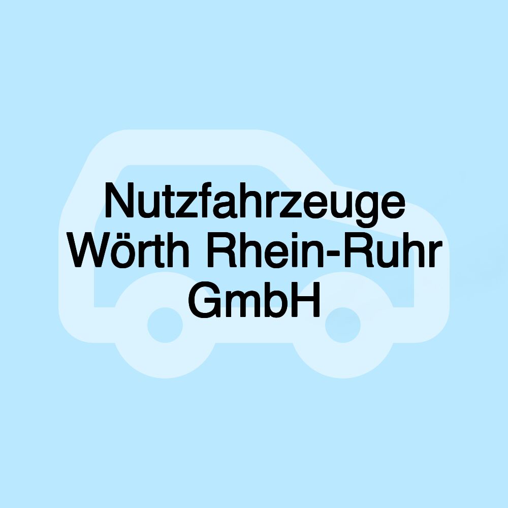 Nutzfahrzeuge Wörth Rhein-Ruhr GmbH