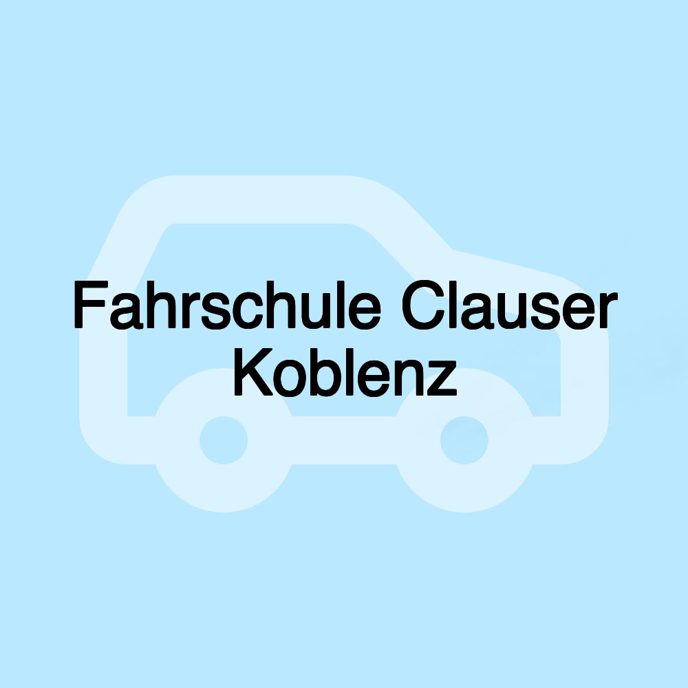 Fahrschule Clauser Koblenz