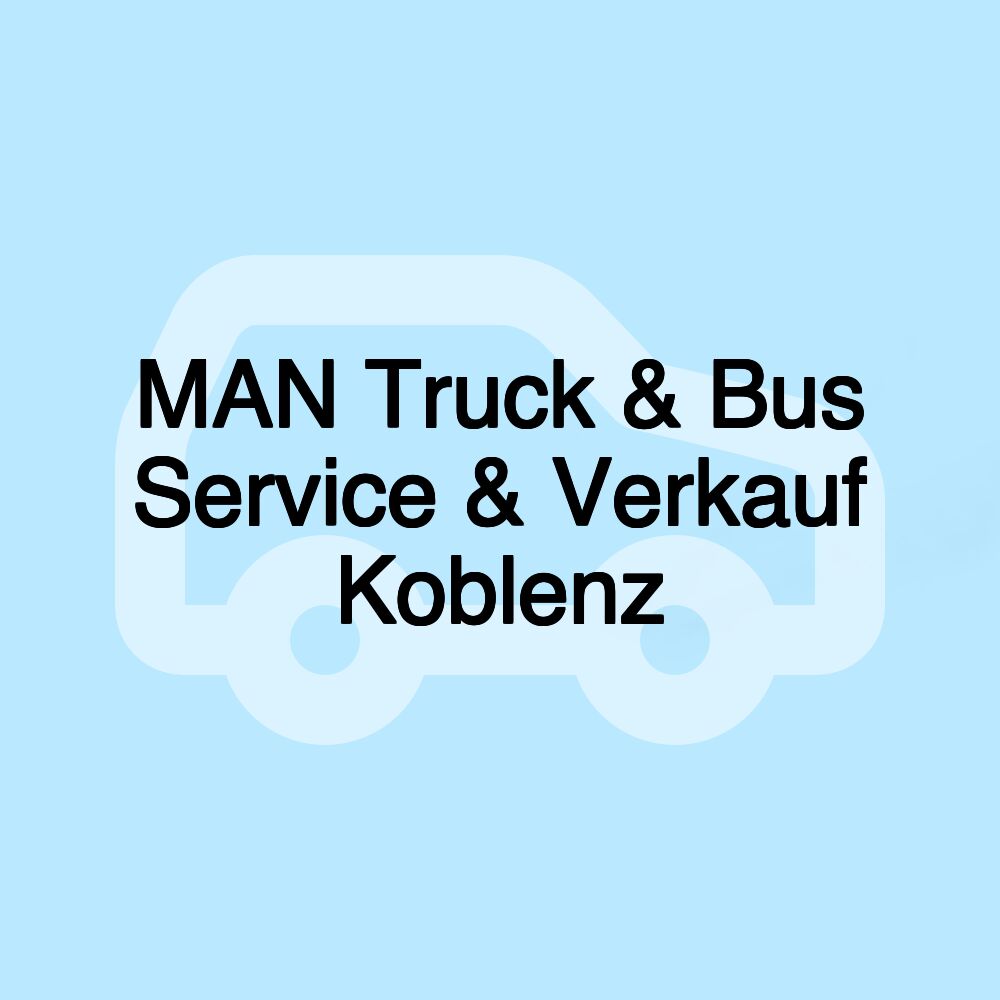 MAN Truck & Bus Service & Verkauf Koblenz