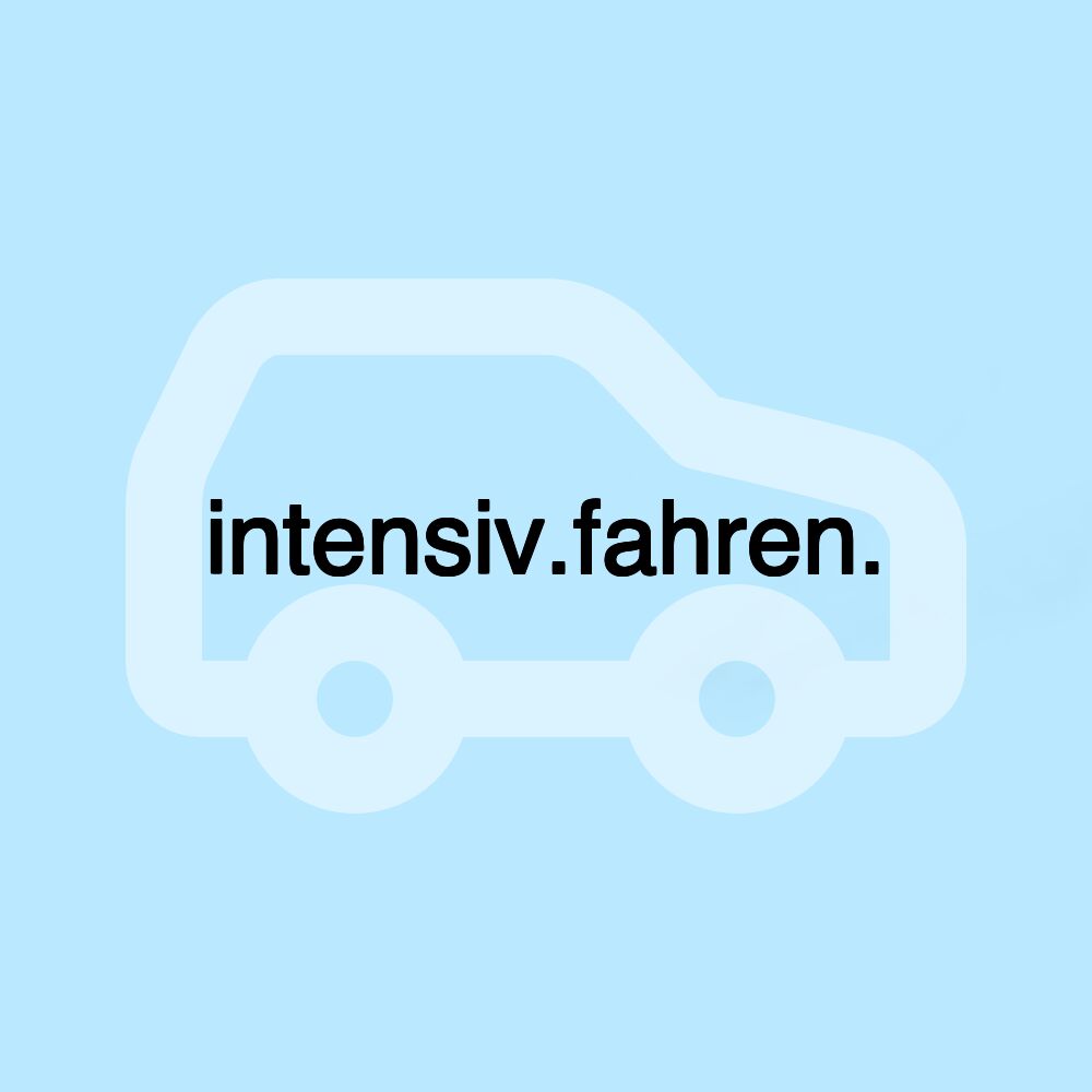intensiv.fahren.