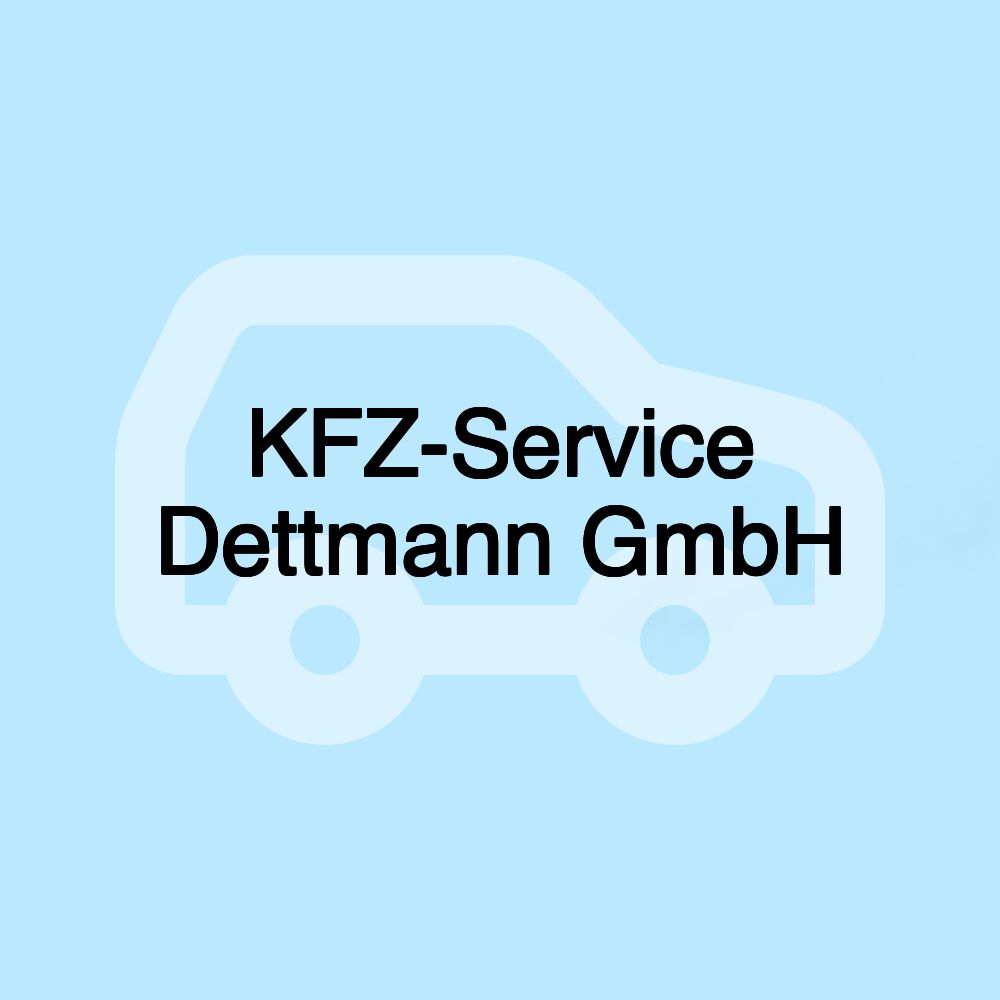 KFZ-Service Dettmann GmbH