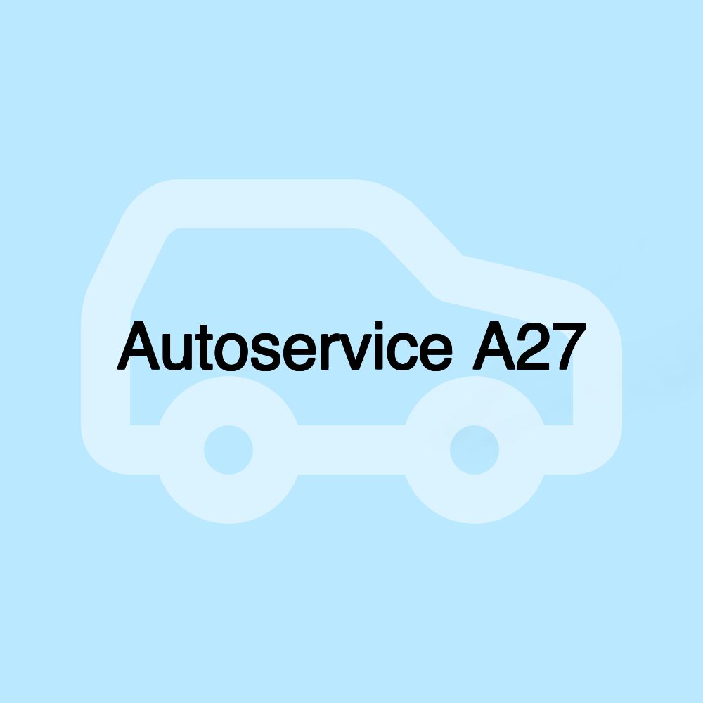 Autoservice A27 Autoservice A27