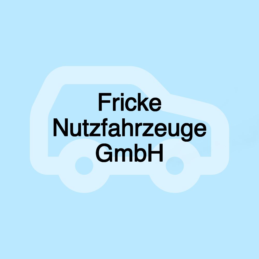 Fricke Nutzfahrzeuge GmbH Fricke Nutzfahrzeuge GmbH