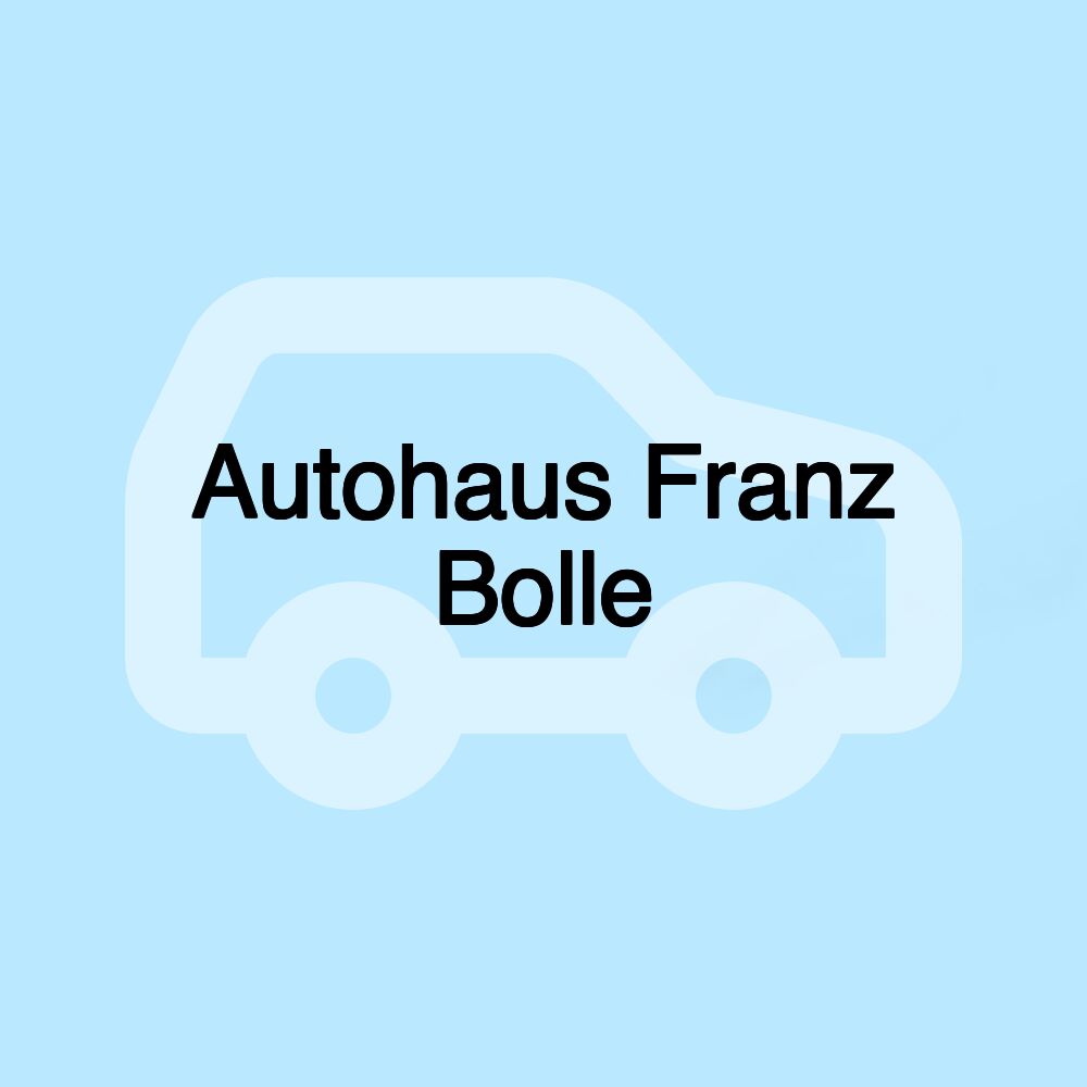 Autohaus Franz Bolle
