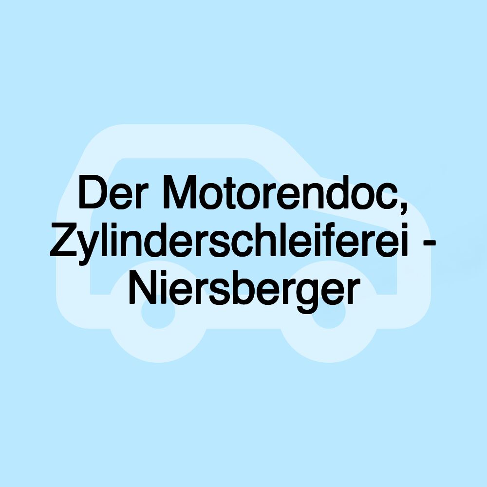 Der Motorendoc, Zylinderschleiferei - Niersberger