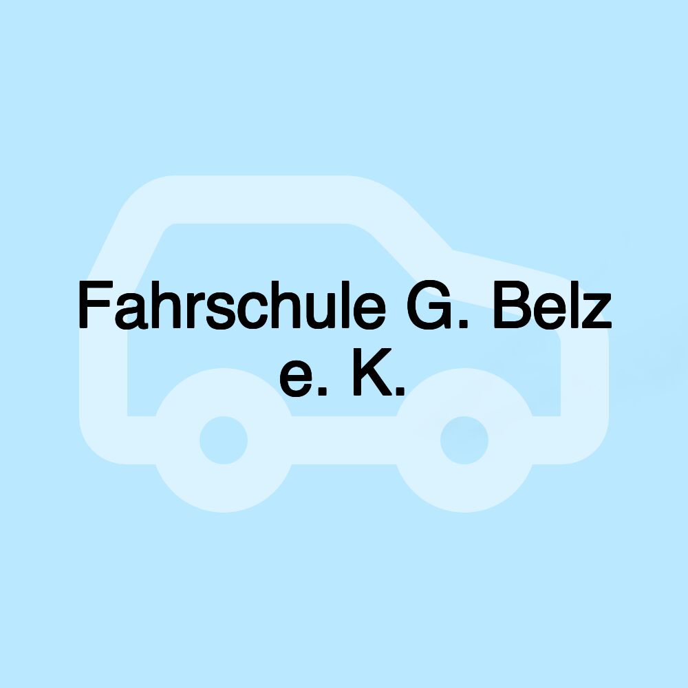 Fahrschule G. Belz e. K.