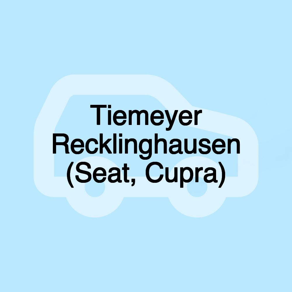 Tiemeyer Recklinghausen (Seat, Cupra)