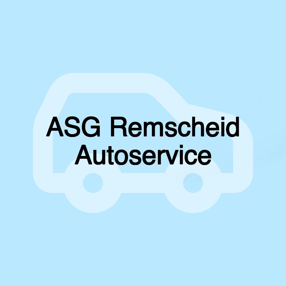 ASG Remscheid Autoservice