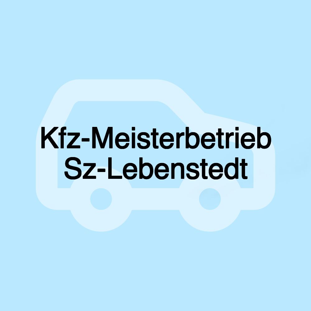 Kfz-Meisterbetrieb Sz-Lebenstedt