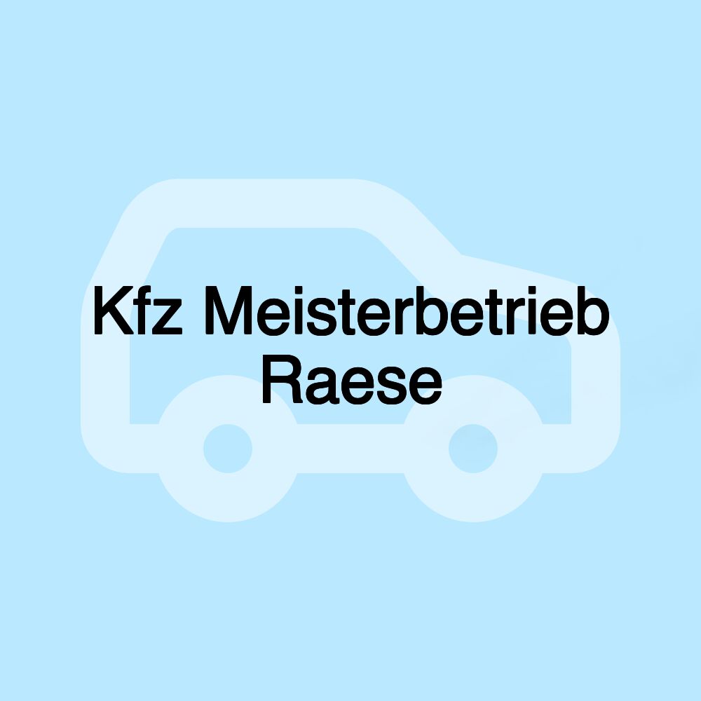 Kfz Meisterbetrieb Raese