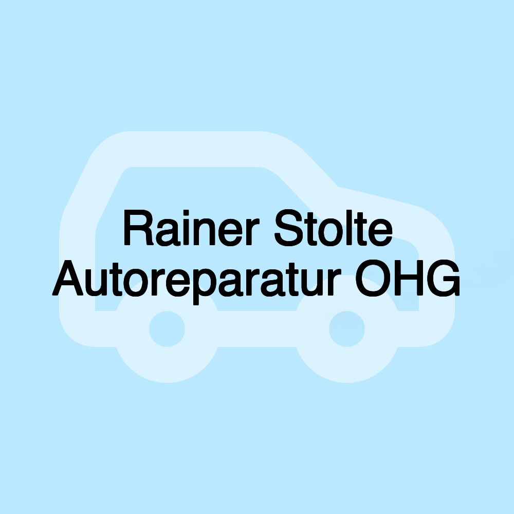 Rainer Stolte Autoreparatur OHG