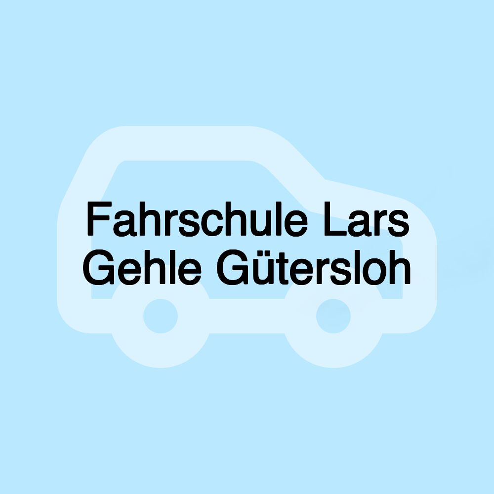 Fahrschule Lars Gehle Gütersloh Fahrschule Lars Gehle Gütersloh