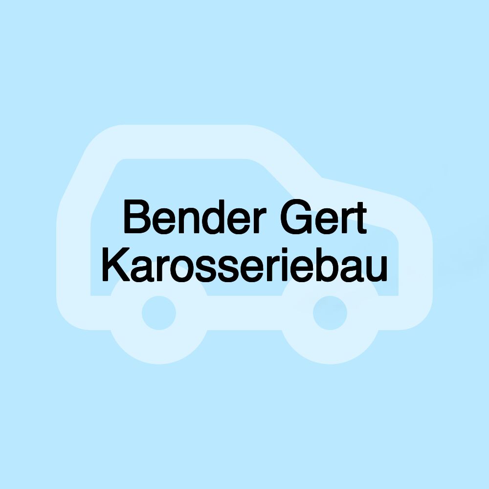Bender Gert Karosseriebau