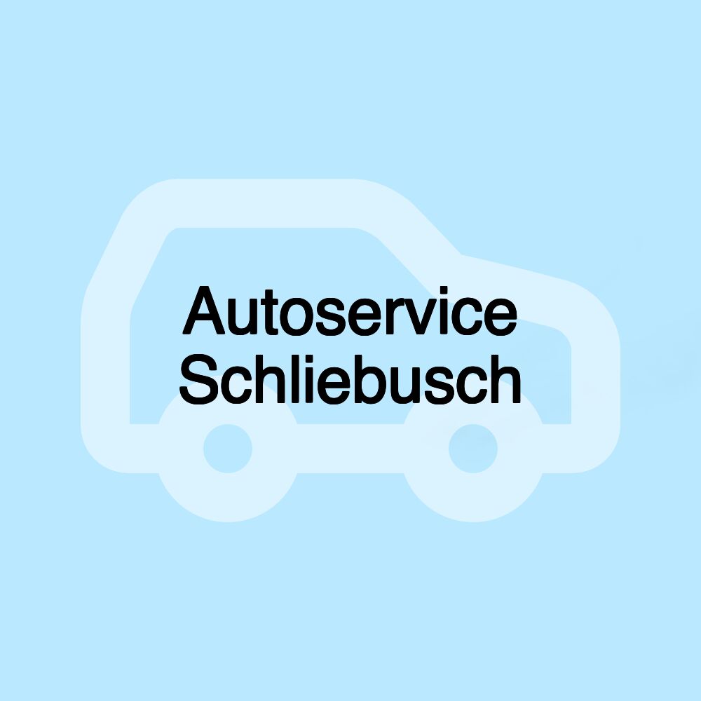 Autoservice Schliebusch