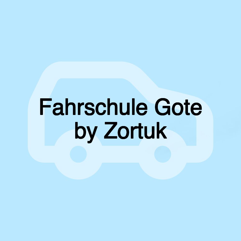 Fahrschule Gote by Zortuk