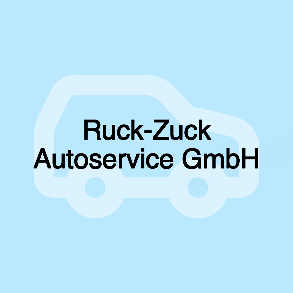 Ruck-Zuck Autoservice GmbH