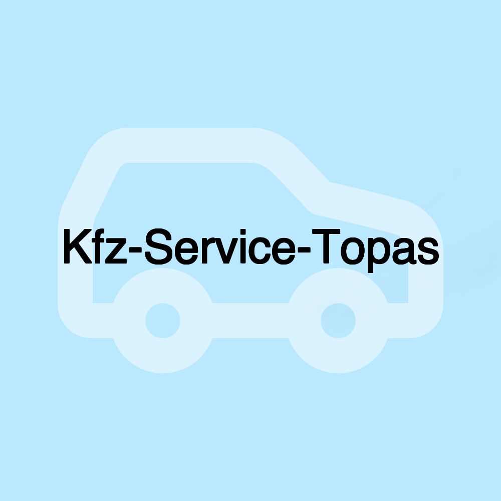 Kfz-Service-Topas