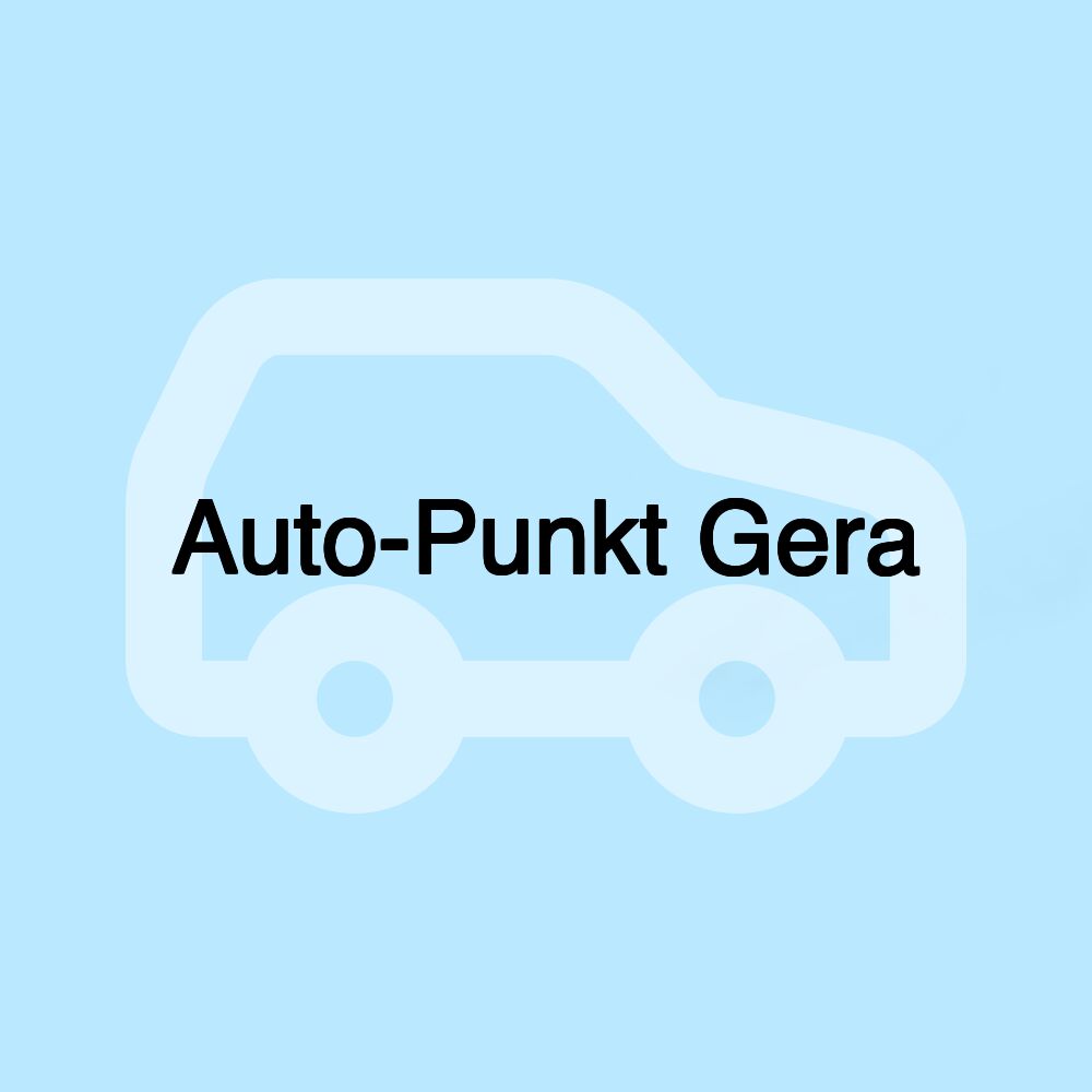 Auto-Punkt Gera