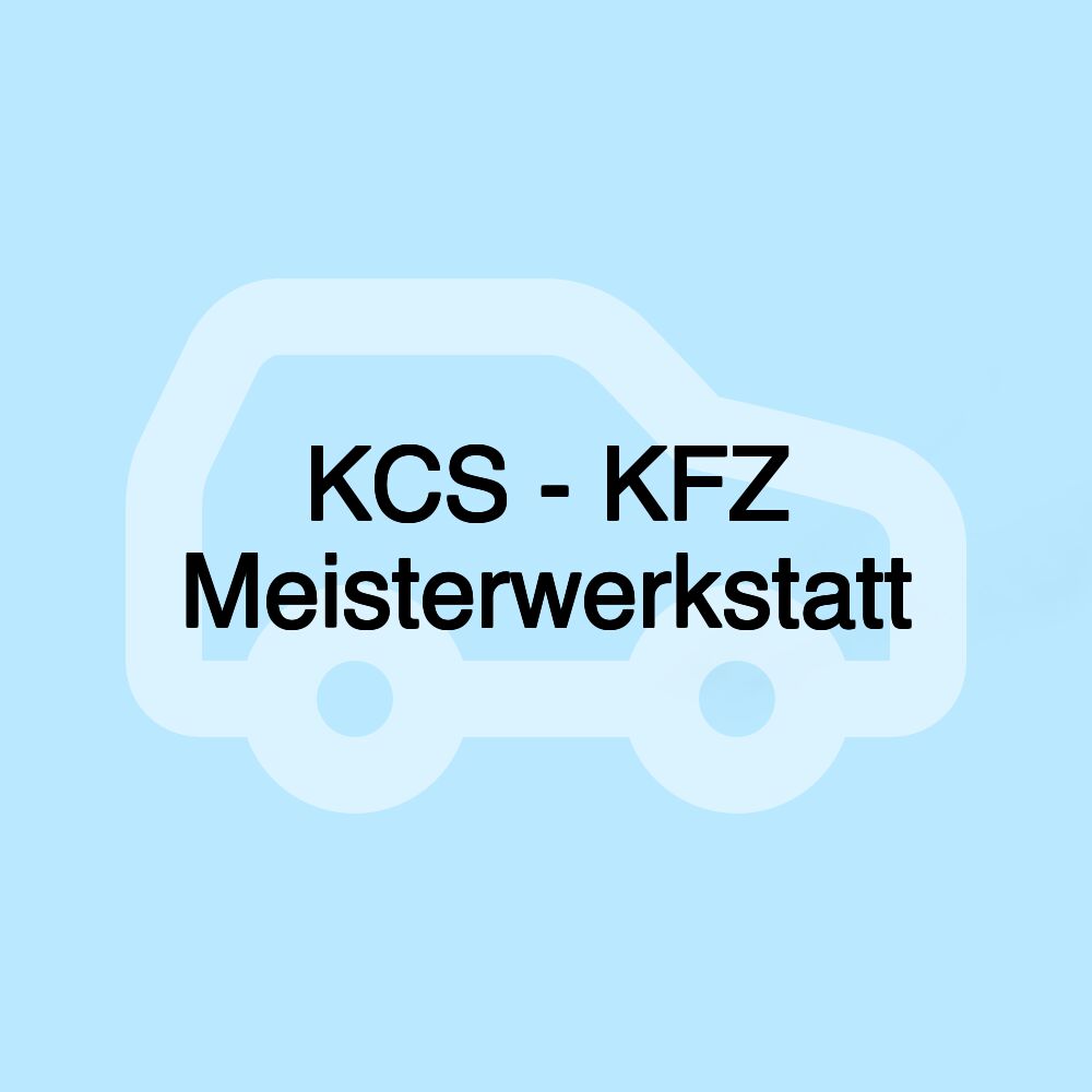KCS - KFZ Meisterwerkstatt